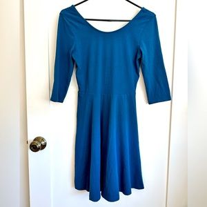 Blue Mini Dress, Size S, Express
